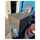 Wooden military box. 40-147