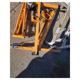 Disassembled drywall lift. 40-161