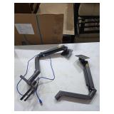 Dual monitor arm full motion desk mount. 77-18