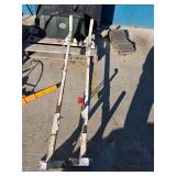 Metal ladder racks. 40-159