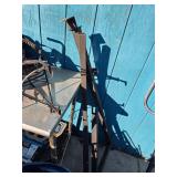 Steel beams, I believe bumper jack. 40-166