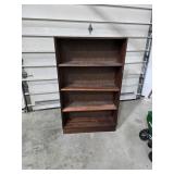 Bookshelf 5ft tall, 3ft wide, 1ft deep. 55-11