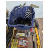 Large tub full of tools. 33-2