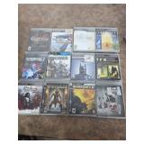 12 PlayStation 3 games. 40-44