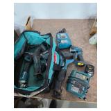 18v Makita tools, charger, batteries. 40-113