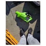 40-volt lithium blower. 40-167