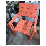 2 metal patio chairs. 13-48