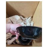 Large kitchen box of ceramics and glassware. 13-53