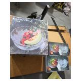 Crystal bowls in original boxes. 12-21