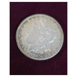 1889 Morgan silver dollar 90% silver. 5-47