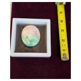 Polished cabochon gemstone. 25-1
