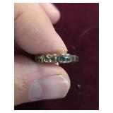 Silver elephant ring size 6. 55-23