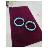 Blue bracelets. 55-2