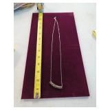 Silver 925 necklace. 55-15