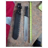 Camillus blade with sheath. 13-29