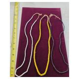 19th century African trade beads necklaces. 17-4