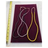 19th century African trade beads necklaces. 17-7