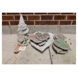 Yard Art, Gnomes & Leaves