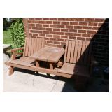 Older, Cossip Bench & Umbrella