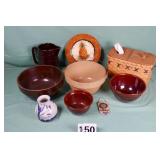 Bowls, Pitcher, Baskets, Etc.