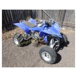 2005 Yamaha 4 Wheeler,   Blue