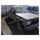 1985 Chevrolet S-10, BROWN