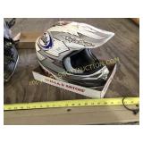 Fairtex Troy Lee White and silver full face