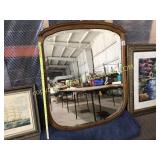 3ï¿½ x 3ï¿½ oak frame that will edged wall hanging