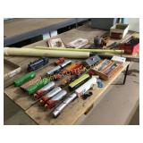 Large lot of HO scale, model train set, 19