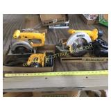 Dewalt 18 V rechargeable circular saw with