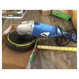 Mountain brand, blue, electric angle, grinder,