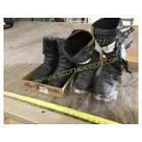 Two pair motocross, motorcycle boots, size 13,
