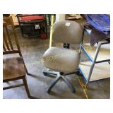 Gray secretarial chair, Good