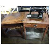 Montgomery Ward electric sewing machine in