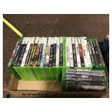 Approximately 30 for Xbox one games and small b