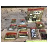 10 pieces, new old stock, miniature Christmas