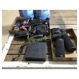 Large lot of Sony and JVC  surround sound