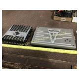 Rockford Fosgate Punch 225.2 amplifier, and