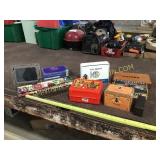Collection of cigar boxes, A team lunchbox,