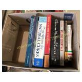 A lot of paper back and hardback books