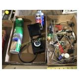 Lot miscellaneous hardware, 110 V timer,