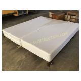 King size double box, springs, and Hollywood