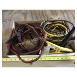 Two pair of jumper cables