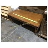 Wood drop leaf and coffee table