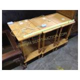 Three small Blondwood lamp cables, two with