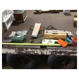 A lot of miscellaneous kitchen, equipment,