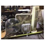 4 miscellaneous household fans