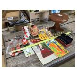 Lot of Christmas decorations, childrenï¿½s toys,