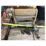 Antique wooden clothes wringer, Keen Kutter