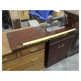 Vintage electric Montgomery Ward sewing machine